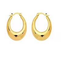ราคา ต่างหูห่วงตาเจ็ดลูกตุ้ม CELOVIS ทรงวงรี มีหูหิ้ว ขนาดเล็กหรือใหญ่ สีทอง (1730632195992226256)