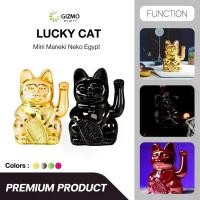 ราคา LUCKY CAT Eqypt แมวกวักนำโชค เรียกทรัพย์ โชคลาภ มั่งคั่ง ขนาด 15 cm. สีดำ สีทอง สีแดง สีเขียว (1731939087328249313)