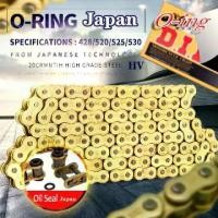 ราคา AromaMO-โซ่ สีทอง DID Oring 428 520 525 530 จำนวน 120 130 ข้อ 428HV-130L 520HV-120L 525HV-120L 530HV-120L โซ่มอเตอร์ไซค์ Did Oring 428 520 525 530 จำนวน 130L-428HV 120 (1731332290798586457)