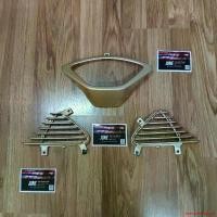 ราคา แบบพกพา ครอบไมล์ + ซี่ระบาย แท้ wave125 i บังลม สีทอง Motorcycle มอเตอร์ไซค์ (1731752747722836788)