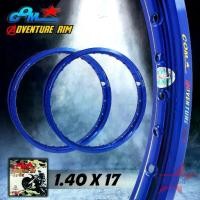 ราคา จัดส่งเฉพาะจุด วงล้ออลูมิเนียม COM 1.40 X 17 Adventure Rim สีน้ำเงิน ขอบเรียบ ของแท้100% จำนวน 2 วง ล้อ COM ล้อคอมดาว วงล้อคอม ล้อขอบ17 (1731883658421962208)