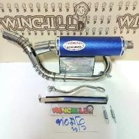 ราคา doctorShop123 ความคงทน ท่อสูตร ท่อโยชิ MIO / NOUVO ท่อz ท่อโยชิมูระ ท่อรถมอไซค์ **สีน้ำเงิน** **รุ่นคาร์บู** Motorcycle (1731124215719299702)