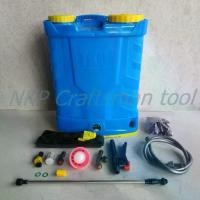 ราคา เครื่องพ่นยาแบตเตอรี่ สะพายหลัง TKD ขนาด 16 ลิตร 20 ลิตร สีน้ำเงิน ถังหนา (1730086566805670559)