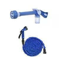 ราคา VAUKO : EZ Jet Water Cannon Pressure + MAGIC HOSEหัวฉีดน้ำอเนกประสงค์ + สายยางยืดหด 15M/50FT สีน้ำเงิน EZ-MA-01#322 คําแนะนําการขายที่ร้อนแรงในเดือนนี้ ดับบลิวดี สี่สิบ ประเทศไทย (1732128114027234805)