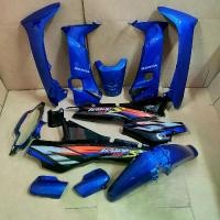 ราคา ชุดสี wave100 เฟรมรถ เวฟ110s กาบรถ เวฟ100ตัวเก่า ยกชุด13ชิ้น สีน้ำเงินดำ พร้อมติดลาย wave100s ปี2003 สีน้ำเงิน Motorcycle มอเตอร์ไซค์ (1729619274215492403)