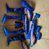 ราคา ชุดสี เฟรมรถ กาบรถ wave100 wave110s สีน้ำเงิน ยกชุด13ชิ้น พร้อมติดลาย ปี2002 Motorcycle มอเตอร์ไซค์ (1729615024212052787)