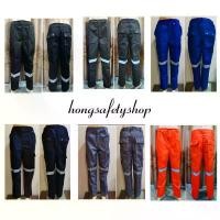 ราคา กางเกงช่างมีแถบสะท้อนแสงทรงขากระบอก กระดุมทอง 6 กระเป๋า (xs - 2xl) สีกรม,สีน้ำตาล,สีส้ม,สีดำ,สีน้ำเงิน สปอตสินค้า (1731772973299893768)