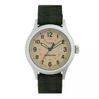ราคา TIMEX TW2V65800 EXPDNORTH SIERRA นาฬิกาข้อมือผู้ชาย สายผ้า สีเขียว หน้าปัด 40 มม. (1730742178389527315)