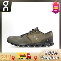 ราคา รองเท้าวิ่ง On Cloud X 3 รองเท้าวิ่งทรงเตี้ย รุ่นคลาสสิค สำหรับผู้ชาย สีเขียว 60.98704 (1732069765739480656)