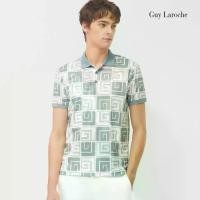 ราคา Guy Laroche เสื้อโปโลแขนสั้น พิมพ์ลาย ทรง EXTRA FIT รุ่น BKL7300W4 - สีเขียว (1731803896383441193)