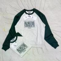 ราคา Marithe เสื้อกันหนาว, สีเทาสองสี, สีเขียว, B207 (1732138006171190743)