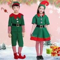 ราคา 【จัดส่งจากประเทศไทย】 ชุดคริสมาสต์เด็ก ชุดแฟนซีเด็ก มี2แบบ ผู้ชายและผู้หญิง (สีเขียว)(สีแดง) รุ่น MM020 (1732192443196671890)