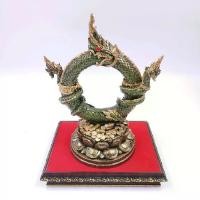 ราคา บ่วงนาคบาศแร่เหล็กน้ำพี้ สีเขียว (1731320343152985715)