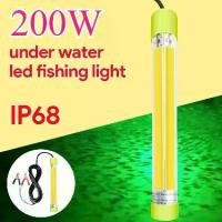 ราคา ไฟ LED ล่อเหยื่อปลา, 200W DC12V, อลูมิเนียม, สีเขียว, ขาว, น้ำเงินและเหลือง, ทุ่น, ไฟตกปลาใต้น้ำ (1731829237158414156)