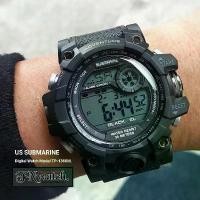 ราคา นาฬิกาข้อมือชาย US SUBMARINE รุ่น TP-1366M นาฬิกาดิจิตอล มีวันที่ กันน้ำ สายสีดำ สีเขียว ขอบมีหลายสี พร้อมกล่อง ขายดี (1732198515071747662)