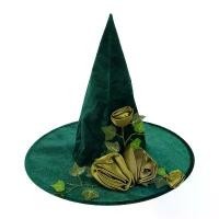 ราคา หมวกแม่มดปาร์ตี้, สีเขียว, คอสเพลย์, หมวกวิเศษ, ธีมการ์ตูน Wizard of Oz, หมวกแม่มด DIY, อุปกรณ์ฮาโลวีน (1732202673389602305)