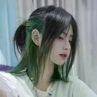 ราคา วิกผมเต็มความยาวปานกลางสำหรับผู้หญิง, หัวหมาป่า, สไตล์ Samurai, สีดำ JK พร้อมไฮไลท์, หูห้อย, สีเขียว, วิกผมครึ่งผูก (1732193897387492569)