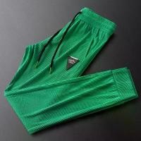 ราคา กางเกงวอร์ม สีเขียว สำหรับผู้ชาย ทรงสลิมฟิต ใส่สบาย สไตล์สตรีท สีสันสดใส กางเกงผูก (1731804907226498193)