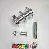 ราคา ดุมหลังย่อ ดุมย่อ หลังดั้ม WAVE110i / WAVE125 / DREAM SUPERCUB สีเงิน บูช (1732119587645064613)