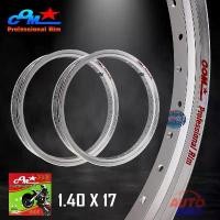 ราคา AnanFGJFGG แบบพกพา ล้อ AKRONT 1.40 X 17 สีเงิน จำนวน 2 วง ล้อคอม อาก้อน ล้อขอบ17 ล้อมอไซ ล้อมอไซค์ ล้อมอเตอร์ไซค์ วงล้ออลูมิเนียม (1731579644557362637)