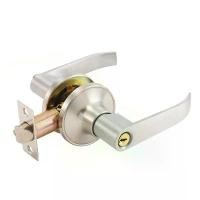 ราคา ลูกบิดก้านโยก ลูกบิดเขาควาย ก้านโยกเปิด-ปิดประตู พร้อมล็อคในตัว กุญแจ3ชุด ครบชุด ก้านโยกสแตนเลส สีเงิน (1732205425744250370)