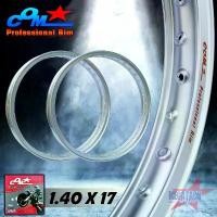 ราคา ซีโอดี ล้อ COM 1.40 X 17 รางน้ำ สีเงิน ปีเก่า Batman วงล้อคอม ล้อรางน้ำ ล้อคอม ขนาด 1.40 ขอบ 17 ของแท้ ล้อขอบ17 ล้อมอเตอร์ไซค์ (1732077375100716403)