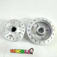 ราคา ดุมหน้า + ดุมหลัง เจาะไล่เบา สีเงิน WAVE110i 2009-2020 / WAVE125ปลาวาฬ / SUPERCUB หน้าดิสหลังดั้ม (1732078922014885599)