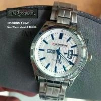 ราคา US SUBMARINE รุ่น J-100MDD นาฬิกาข้อมือผู้ชาย นาฬิกาสายเหล็ก สีเงิน ระบบควอทซ์ อะนาล็อก มีวันที่ กันน้ำ (1731457868178097671)