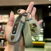 ราคา ฝาครอบกุญแจรถPORSCHE, สำหรับPorsche Macan, Cayenne, Cayman, Taycan, 718, Boxster, 911, Panamera, สีเทา, รุ่นครุยกุญแจสะท้อนแสง, เคสป้องกัน (1732183869260531601)