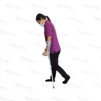 ราคา COD. Abloom ไม้เท้า ไม้ค้ำศอก อลูมิเนียม ปรับระดับได้ Height Adjustable Elbow Crutch - สีเทา 1 ชิ้น (1PC) (1731408639939019881)