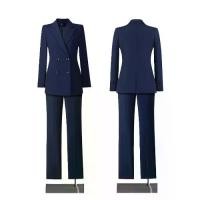 ราคา ชุด 2 ชิ้น เสื้อแจ็คเก็ตเบลเซอร์และกางเกง สำหรับผู้หญิง สีเทา สีฟ้า และสีดำ เหมาะสำหรับใส่ทำงาน ชุดสูท กางเกงผู้หญิง ชุดสูทผู้หญิงออฟฟิศ ชุดทำงาน สำหรับสุภาพสตรีและผู้หญิง มาใหม่ในปี 2025 (17318377861