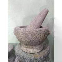 ราคา ครกหินอ่างศิลาแท้ สีเหลือง ขนาด 5.5 นิ้วพร้อมสาก คําแนะนําการขายที่ร้อนแรงในเดือนนี้ (1731515659087479954)