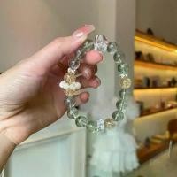ราคา สร้อยข้อมือคริสตัล, คริสตัลสีเขียวธรรมชาติ, สีเหลือง Asai, คริสตัลผมสีเขียว, ฟลูออไรท์สีเขียว, มัลติพอร์, สร้อยข้อมือจบการศึกษา, เหมาะสำหรับเป็นของขวัญสำหรับเด็กผู้หญิง (1732121967295236765)