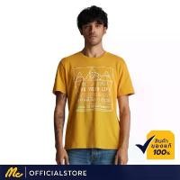 ราคา เสื้อยืดแขนสั้นผู้ชาย Mc Jeans สีเหลือง ผ้าสบาย ระบายอากาศได้ดี MC ADVENTURE MTSZ488 (1732110450226464540)