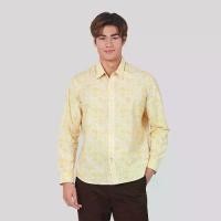 ราคา John Henry เสื้อเชิ้ตผู้ชายแขนยาว ทรงปกติ รุ่น JH S225MSLRG05 - สีเหลือง (1731644399079033279)