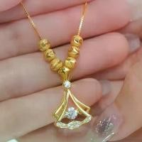 ราคา เครื่องประดับทองแดง จี้ใบแปะก๊วยฝังเพชร สไตล์เท่ ขายตรงจากโรงงาน เครื่องประดับไม่ซีดจางนาน จี้เกินจริง เหมาะสำหรับสุภาพสตรี แขวน แว่นตาเรย์แบน ของแท้ แว่นกรองแสง สีเหลือง (1730187369895594447)