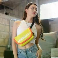 ราคา กระเป๋า Hobs รุ่น 8finger colorful ขนาด 8นิ้วคาดอก สีเหลือง (1729454685685320330)