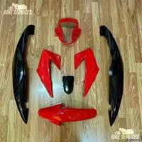 ราคา agonizshop ความคงทน ชุดสี Sonic new 7 ชิ้น สีแดง-ดำ ไม่ติดลาย (1732240065911949637)