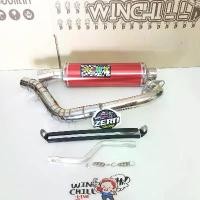 ราคา donateShop126 ความคงทน ZERN ท่อสูตร แพร่ แป๊บ ทรงท่อโยชิ MIO / FINO รุ่นคาร์บู ท่อz ทรงท่อโยชิมูระ อะไหล่แต่งเวฟ110i เสียงเหมือนท่อแดงสายสี่ **สีแดง** มอเตอร์ไซค์ Motorcycle รถ (1731138216245889596)