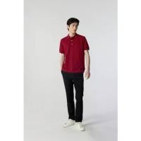 ราคา ARROW POLO เสื้อโปโลสีพื้น แขนสั้น ไม่มีกระเป๋า ทรง SMART สีแดง MPCM872-MR (1731911797237122733)