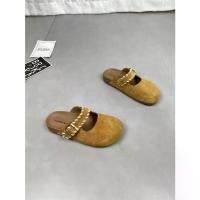 ราคา Birkenstock รองเท้าแตะกลางแจ้งสำหรับผู้หญิง, หนังแท้, สไตล์ 2025, ฤดูร้อนมาใหม่, สไตล์สลิปออน, พื้นหนา, แฟชั่น, พื้นนุ่ม, ปิดนิ้วเท้า, รองเท้าแตะครึ่งตัว (1731581699754329717)