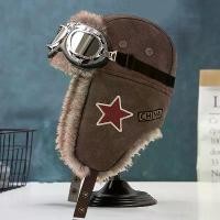 ราคา หมวก Lei Feng, หมวกป้องกันหูผ้ากำมะหยี่, สำหรับผู้ชายและผู้หญิง, เหมาะสำหรับฤดูหนาว, ปั่นจักรยาน, กันน้ำ, กันลม, การออกแบบดาวสีแดง, สไตล์ย้อนยุค, หมวกเย็นและอบอุ่น (1732207874237565835)