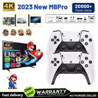 ราคา [COD] [Tiktok]M8 pro เครื่องเกม เกม HDMI 4K เกมต่อทีวี เครื่องเล่นเกมย้อนยุค ที่จับเกมบลูทูธ 64Gb ในตัวมี 20,000+ เกมส์ต่อทีวี เกม (1731998960442574231)