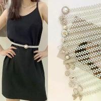 ราคา ห่วงโซ่เอว, ไข่มุก Rhinestone, สำหรับผู้หญิง, เข็มขัดยืดขนาดใหญ่, ตกแต่งเอว, เข็มขัดสาน, เข็มขัดยืดลูกปัด เข็มขัด หัว (1730919858119019450)