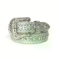 ราคา เข็มขัด Rhinestone สำหรับผู้ชายและผู้หญิง สไตล์คาวบอยตะวันตก ฝังเพชรคริสตัลเงา ดีไซน์คาวบอยหญิง เข็มขัดสุดหรู (1731890118596659096)