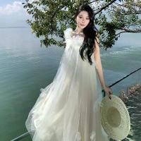 ราคา เดรสสลิง สไตล์เกาหลี เหมาะสำหรับชุดแต่งงานและชุดหมั้น กระโปรงสั้น เดรส งาน บวช เดรส รัด รูป (1731436596154303704)