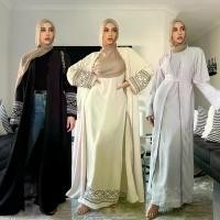 ราคา เดรสขอบปัก สำหรับผู้หญิง แฟชั่น บูติก เหมาะสำหรับ Eid Jilbab ชุดละหมาดอิสลาม เสื้อคลุมคาร์ดิแกนอิสลาม เสื้อผ้าส่วนบุคคล มินิเดรส แฟชั่น เดรส สุภาพ เสื้อ ผ้า สาว พลัสไซต์ (1732169873392569229)