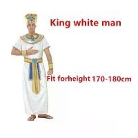 ราคา เครื่องแต่งกายคอสเพลย์อียิปต์, ชุดฮาโลวีนคาร์นิวัล, ราชินีโรมันอียิปต์โบราณ, สำหรับผู้ใหญ่, เด็กชายและเด็กหญิง, เด็ก, เสื้อคลุมสีขาว, สไตล์กรีกและอียิปต์, เสื้อผ้าประสิทธิภาพ, ราชินีฟาโรห์โรมัน (17312
