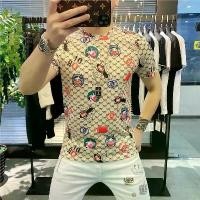 ราคา เสื้อผ้าบุรุษฤดูร้อน, สถานียุโรป, เสื้อยืดแขนสั้นพิมพ์ลายผึ้งคุณภาพสูง, แบรนด์แฟชั่น, เสื้อยืดครึ่งแขนทรงสลิมฟิต, เทรนด์ (1730638675556075565)