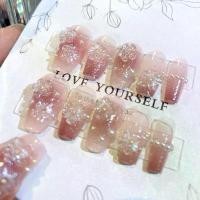 ราคา เล็บปลอม สีชมพูกุหลาบ ดีไซน์ 3 มิติ พร้อมโบว์และมุก เพ้นท์กด อะไหล่ ติด เล็บ ยกเซ็ต อะไหล่ ติด เล็บ ยกเซ็ต (1731820723102975251)